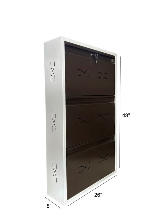 Double Decker Shoe Rack